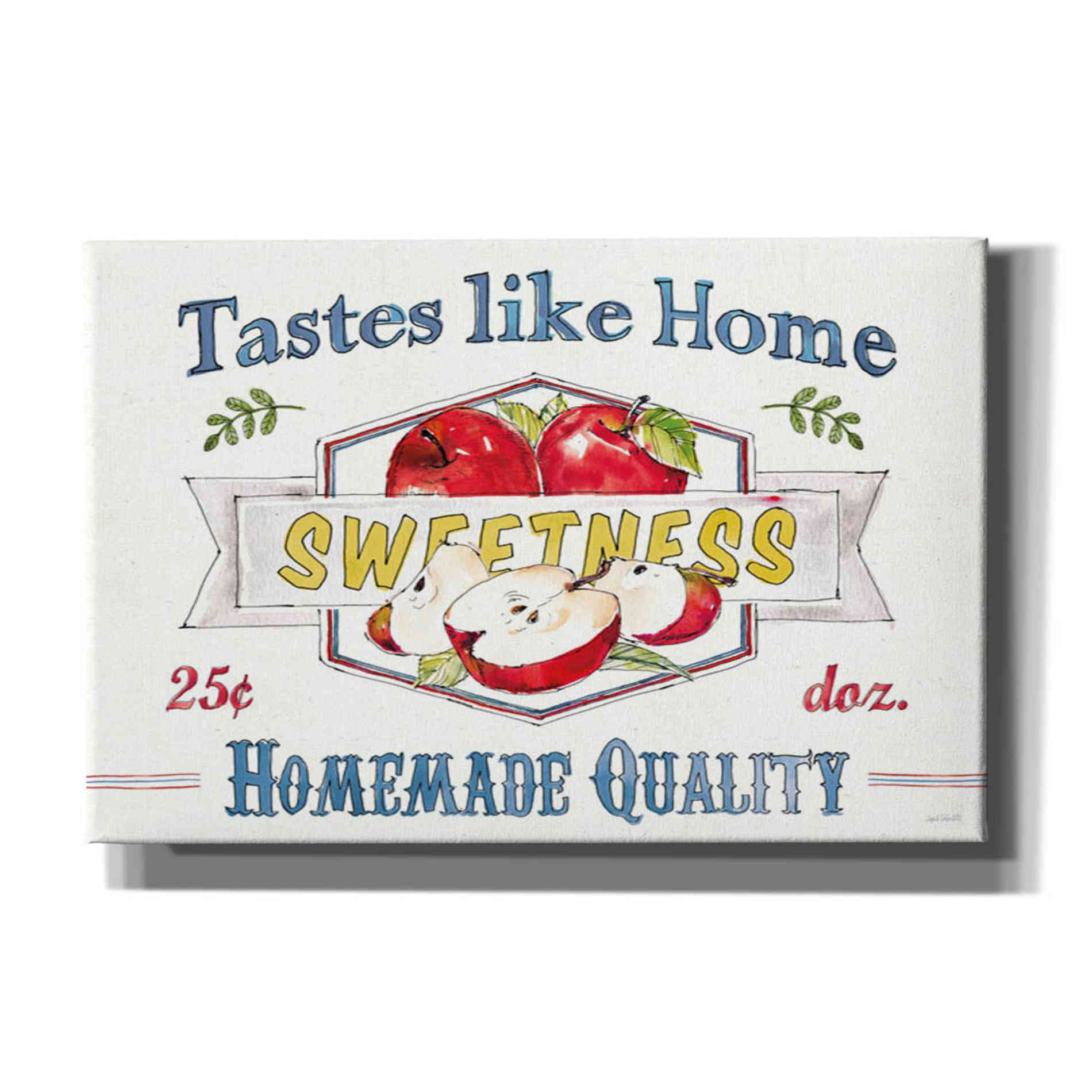 'Fruit Stand I' by Anne Tavoletti, Canvas Wall Art