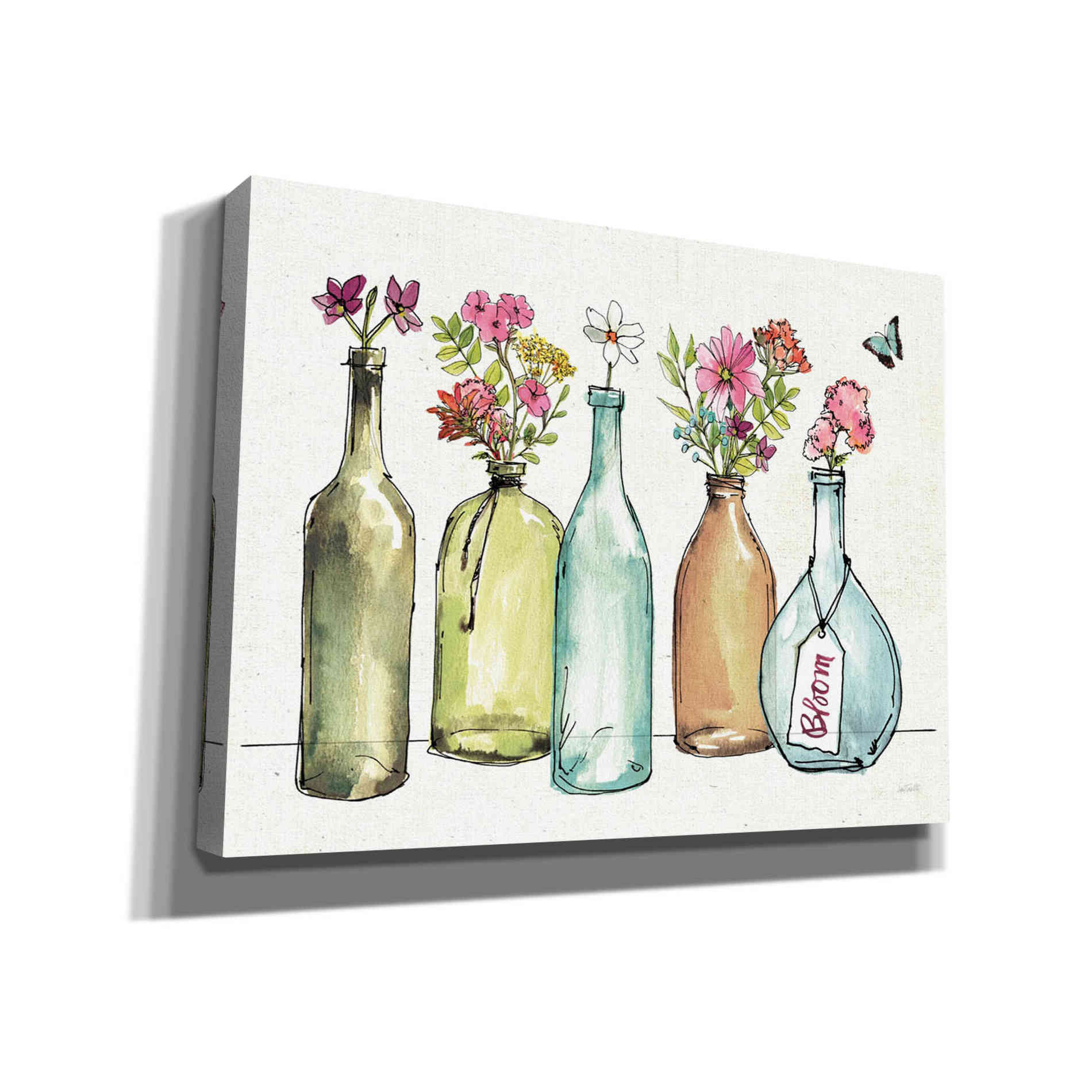 'Simply Petals IV' by Anne Tavoletti, Canvas Wall Art