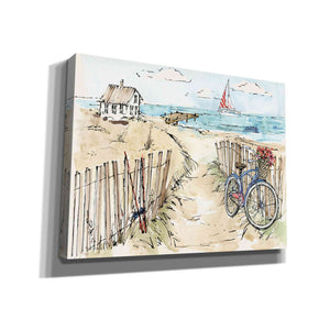 'Coastal Catch V' by Anne Tavoletti, Canvas Wall Art