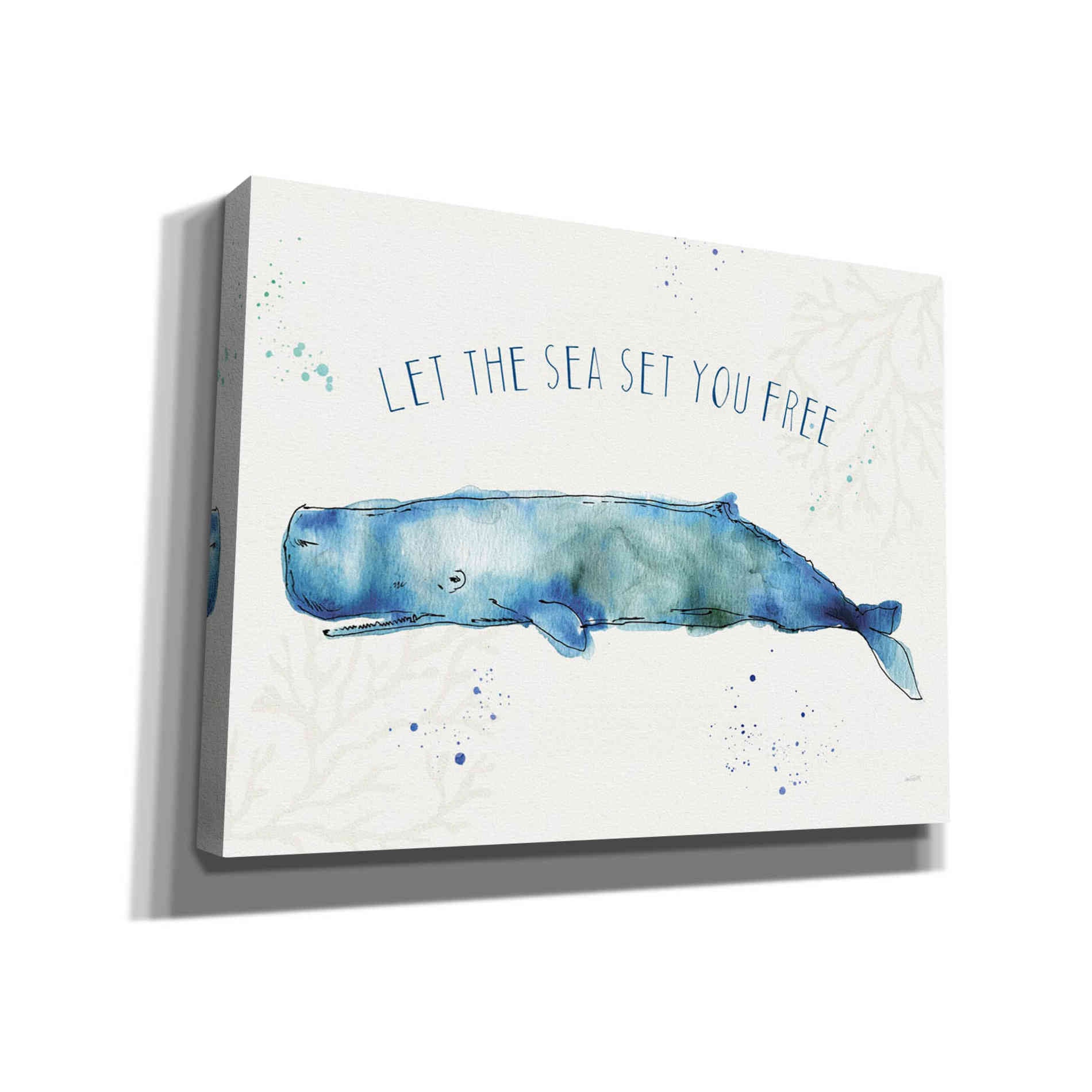 'Deep Sea I' by Anne Tavoletti, Canvas Wall Art