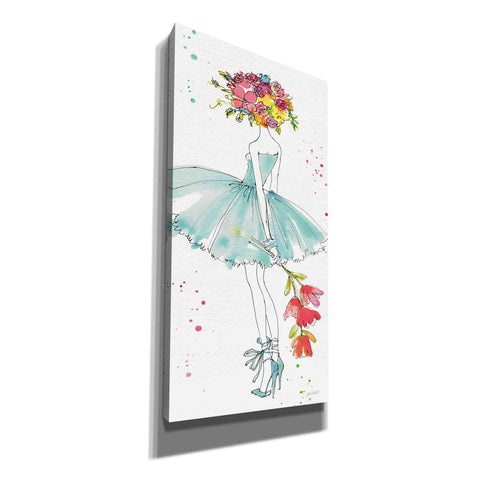 Image of 'Floral Figures VI' by Anne Tavoletti, Canvas Wall Art