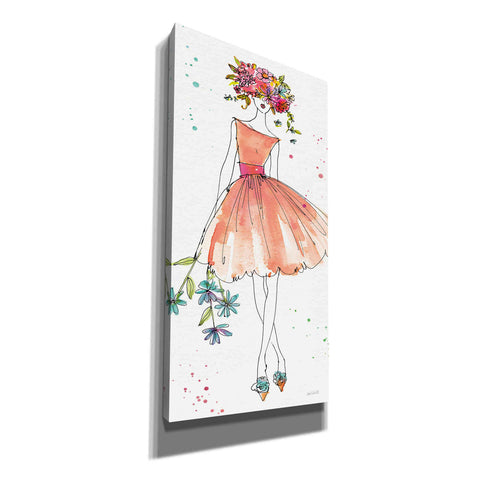 Image of 'Floral Figures VIII' by Anne Tavoletti, Canvas Wall Art
