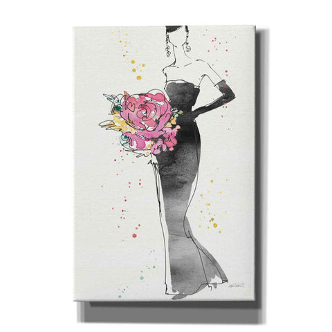 Image of 'Floral Fashion III' by Anne Tavoletti, Canvas Wall Art
