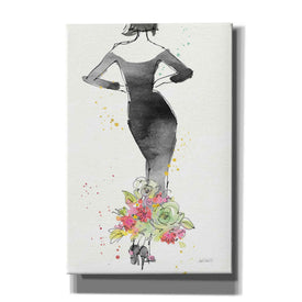 'Floral Fashion I' by Anne Tavoletti, Canvas Wall Art
