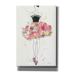 'Floral Fashion II' by Anne Tavoletti, Canvas Wall Art