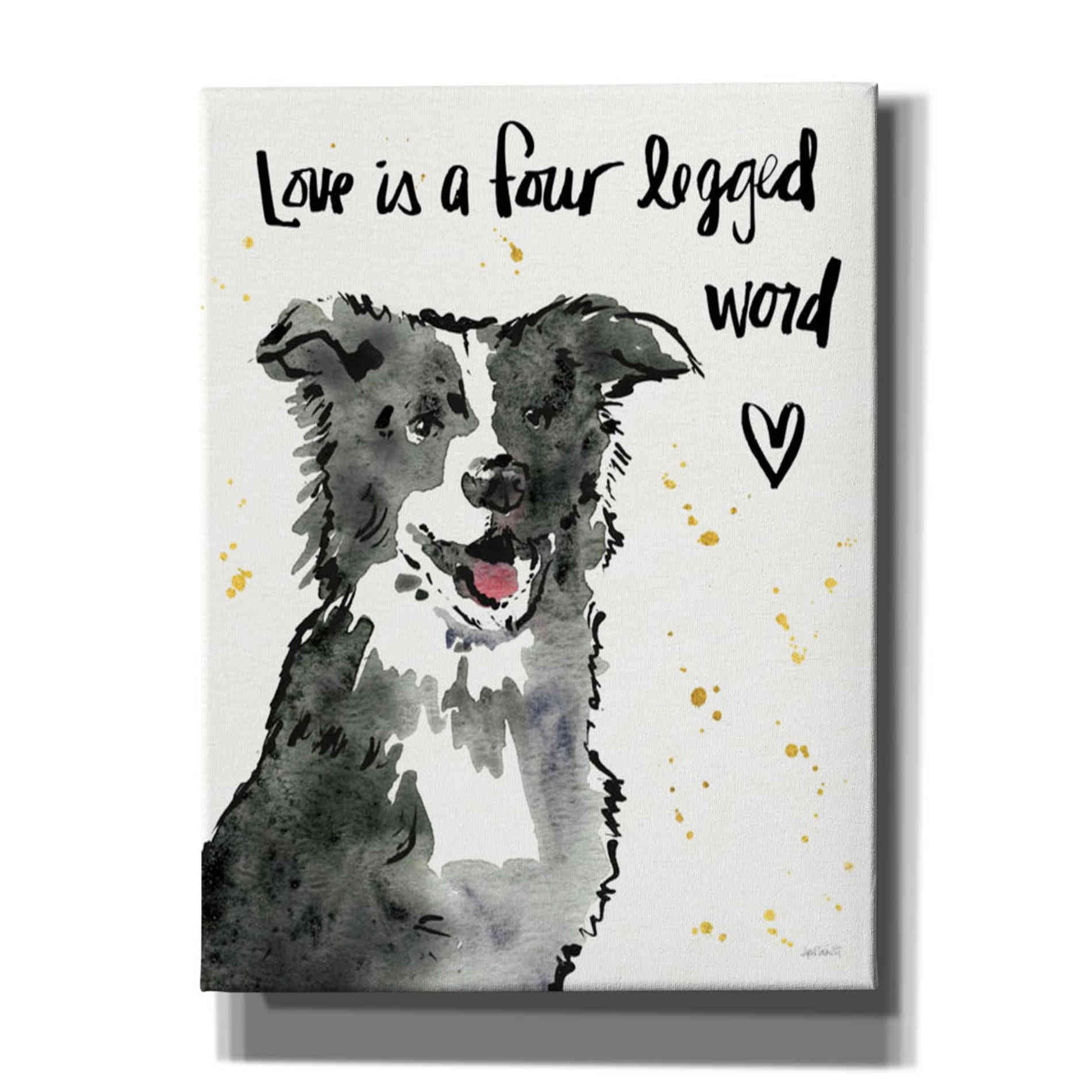 'Strike a Paws XI' by Anne Tavoletti, Canvas Wall Art