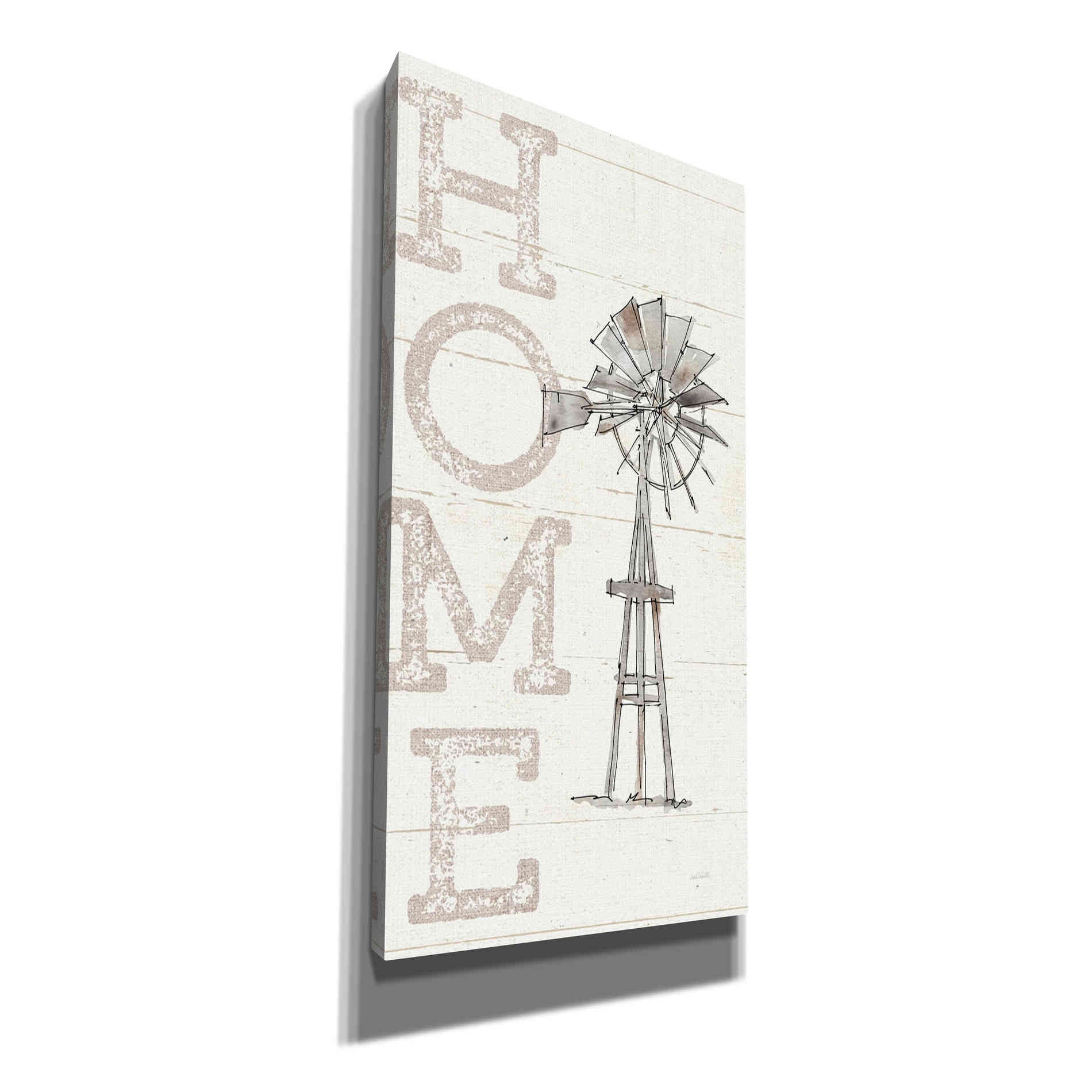 'Farm Memories III Home' by Anne Tavoletti, Canvas Wall Art