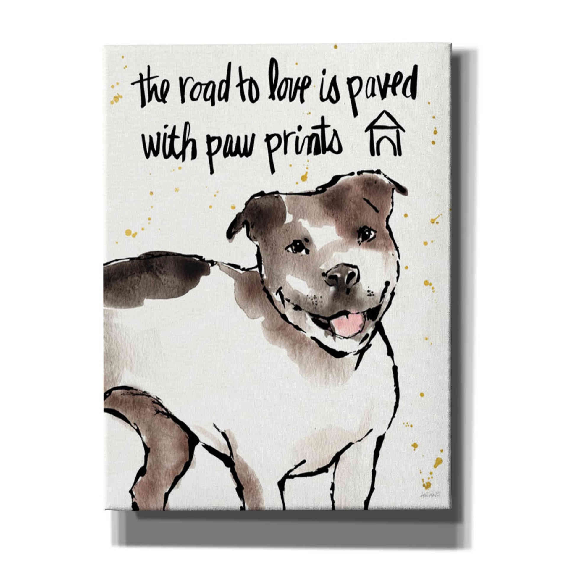 'Strike a Paws XV' by Anne Tavoletti, Canvas Wall Art