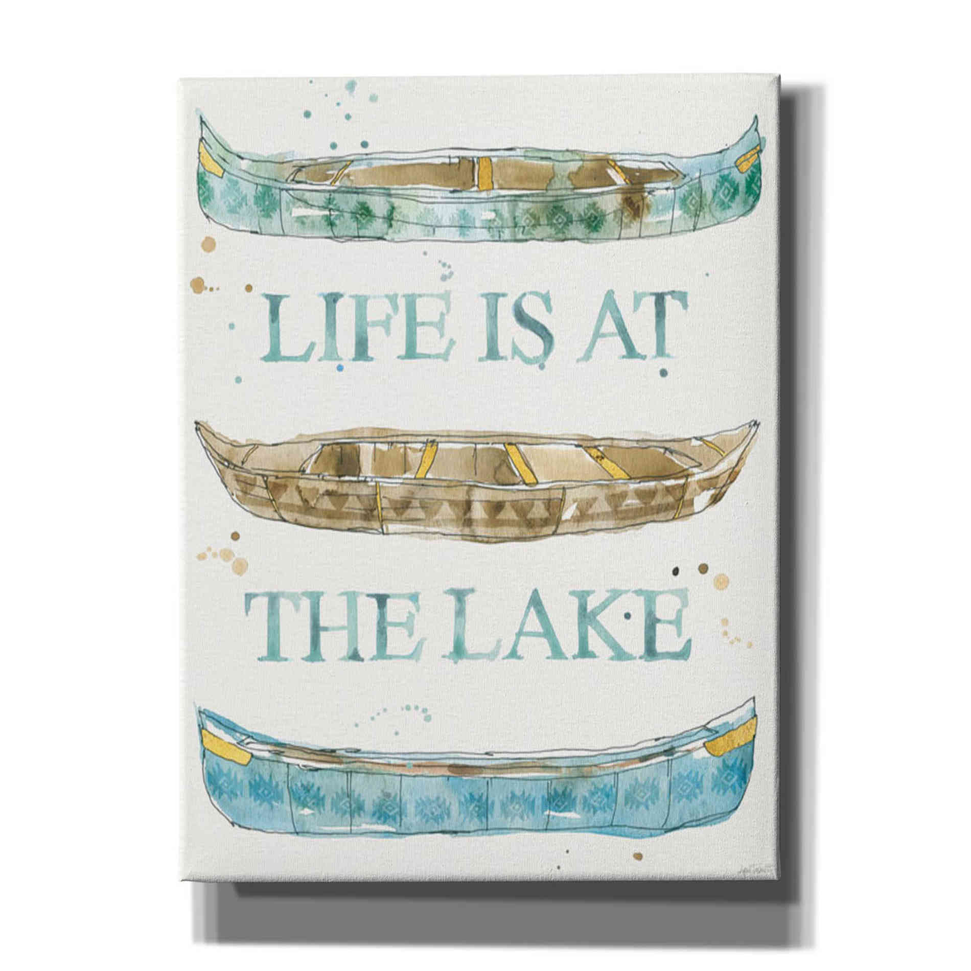 'Lakehouse IV' by Anne Tavoletti, Canvas Wall Art