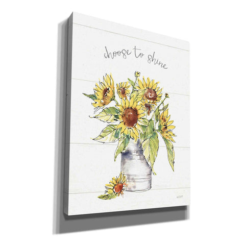 Image of 'Sunflower Fields I Crop' by Anne Tavoletti, Canvas Wall Art