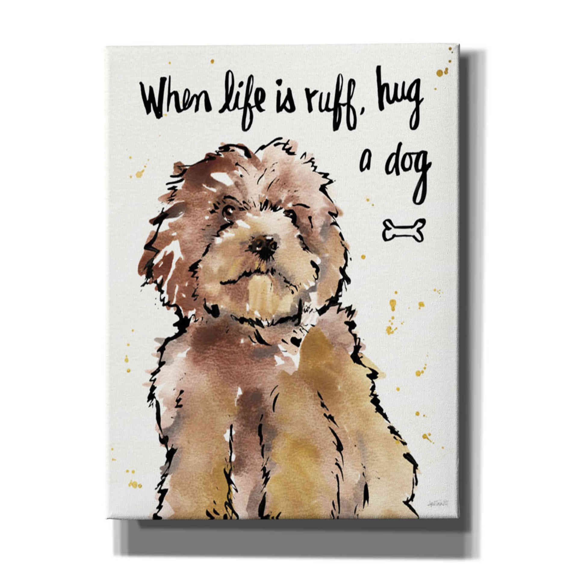 'Strike a Paws XIII' by Anne Tavoletti, Canvas Wall Art