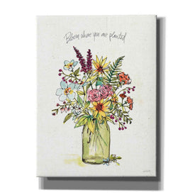 'Simply Petals III' by Anne Tavoletti, Canvas Wall Art