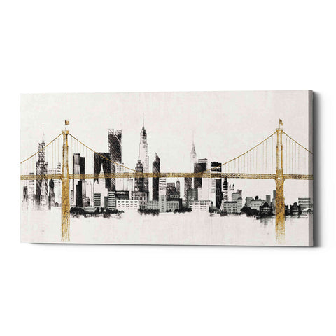 Image of 'Bridge And Skyline' by Avery Tillmon, Canvas Wall Art