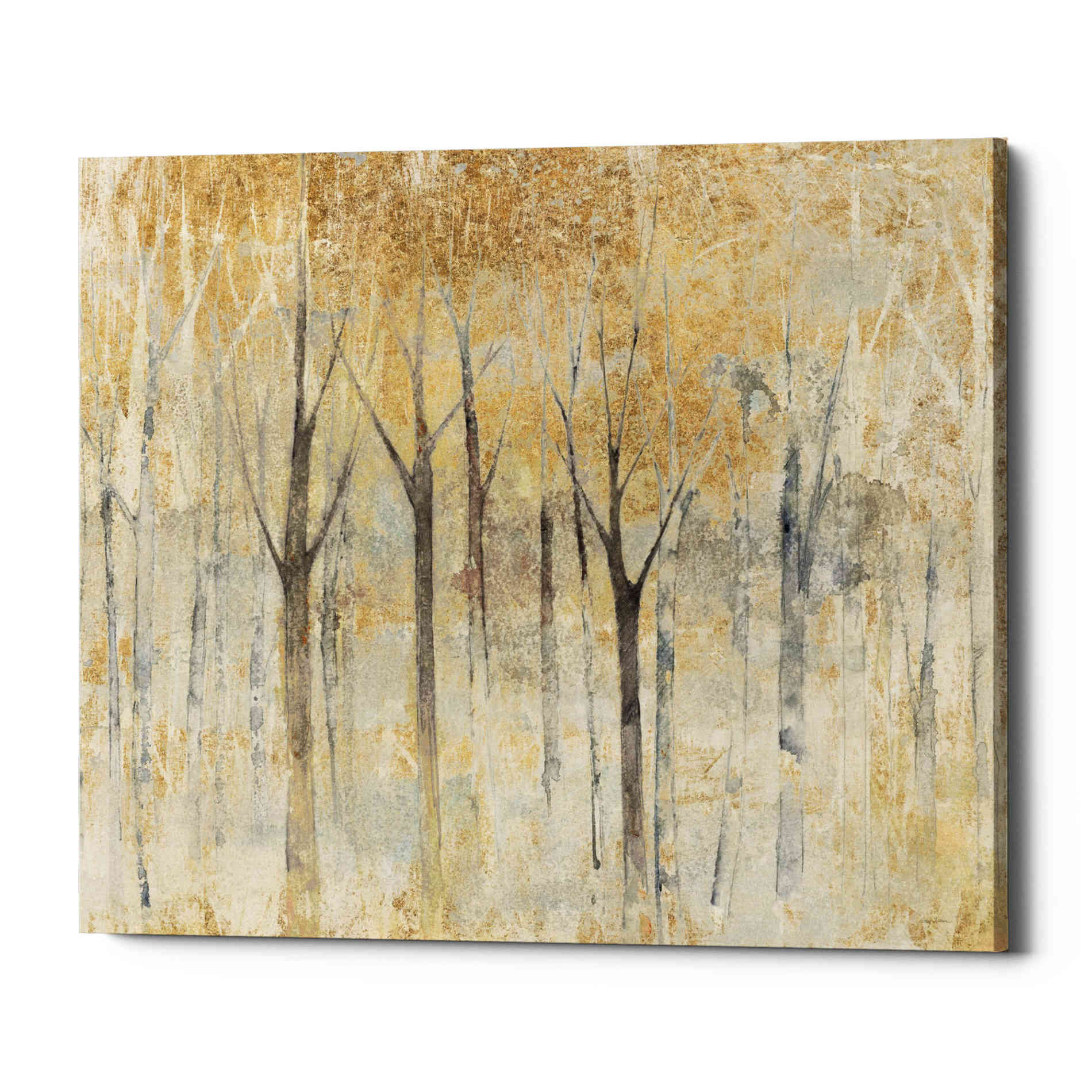 'Seasons End Gold' by Avery Tillmon, Canvas Wall Art