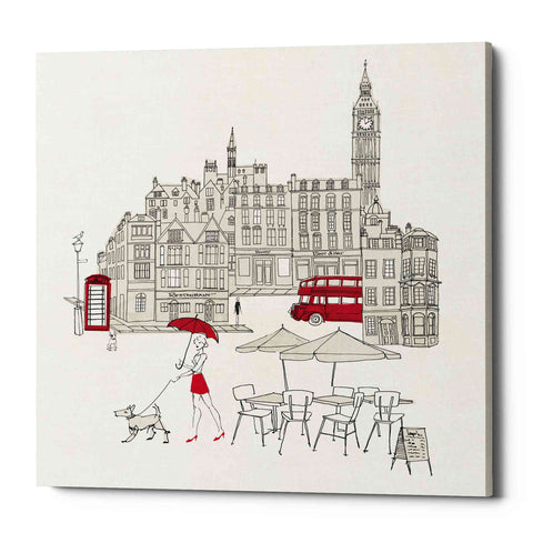 Image of 'World Cafes' by Avery Tillmon, Canvas Wall Art