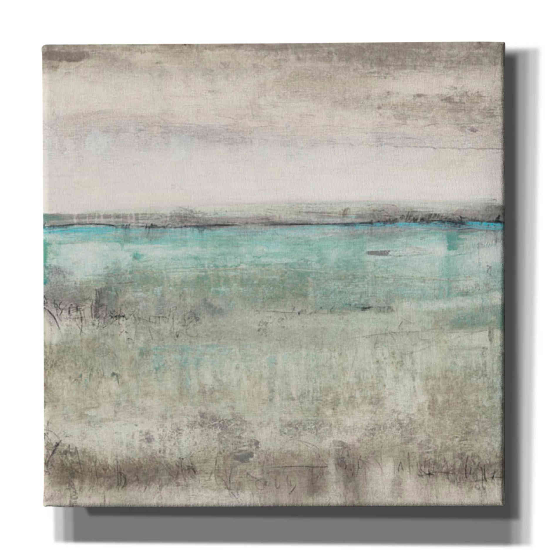 'Aqua Horizon II' by Tim OToole Canvas Wall Art