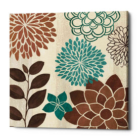 'Abstract Garden Blue I' by Veronique Charron, Canvas Wall Art