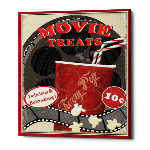 Image of 'At the Movies II' by Veronique Charron, Canvas Wall Art