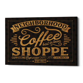 'Coffee and Friends IV' by Veronique Charron, Canvas Wall Art