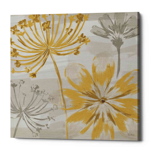 Image of 'Flowers in the Wind II' by Veronique Charron, Canvas Wall Art