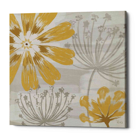 Image of 'Flowers in the Wind I' by Veronique Charron, Canvas Wall Art