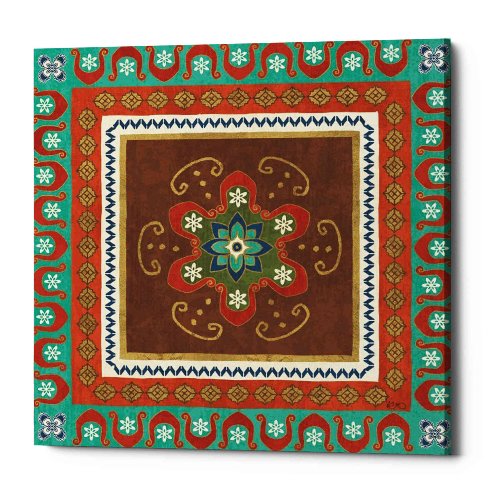 'Mexican Fiesta IV' by Veronique Charron, Canvas Wall Art