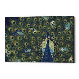 'Peacock Paradise VI' by Veronique Charron, Canvas Wall Art