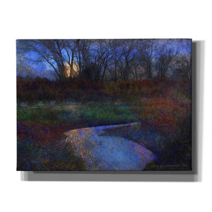 'Moonlit Stream' by Chris Vest, Giclee Canvas Wall Art