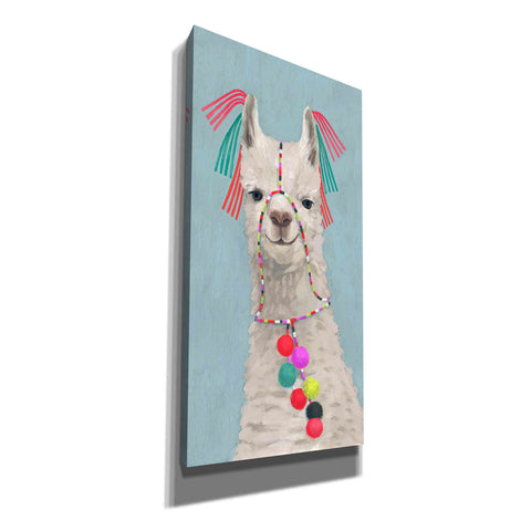 Image of 'Adorned Llama II' by Victoria Borges Canvas Wall Art
