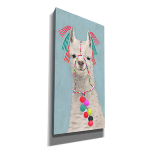 'Adorned Llama II' by Victoria Borges Canvas Wall Art