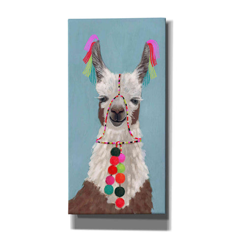 Image of 'Adorned Llama I' by Victoria Borges Canvas Wall Art