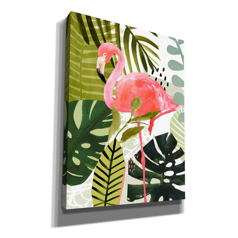 Image of 'Flamingo Forest I' by Victoria Borges Canvas Wall Art