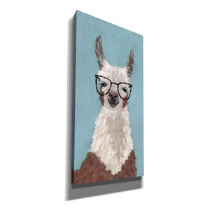 'Llama Specs I' by Victoria Borges Canvas Wall Art