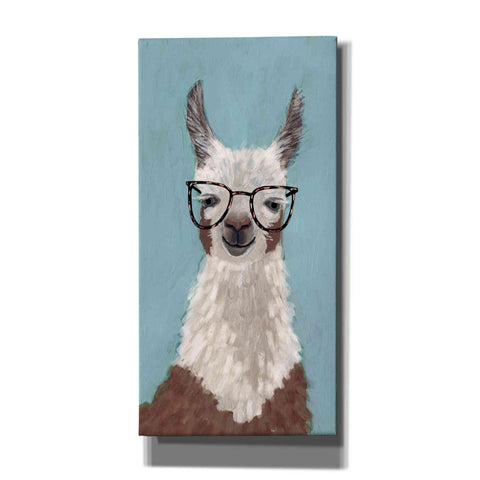 Image of 'Llama Specs I' by Victoria Borges Canvas Wall Art