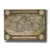 'Antique World Map 36x48' by Vision Studio Giclee Canvas Wall Art