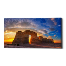 'Kansas Gold' by Darren White, Canvas Wall Art