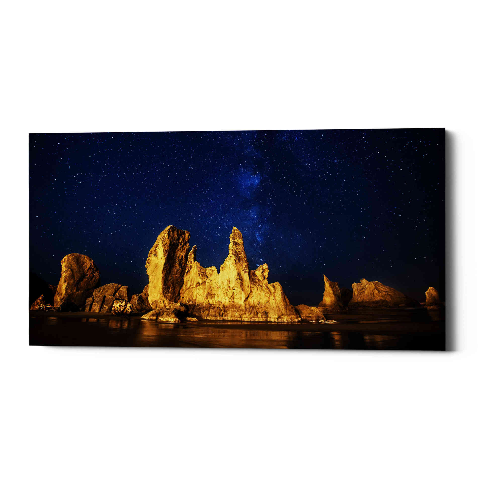 'Oregon Nights' by Darren White, Canvas Wall Art