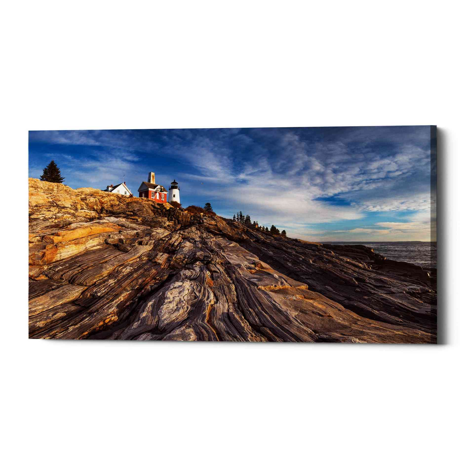 'Pemaquid Point' by Darren White, Canvas Wall Art