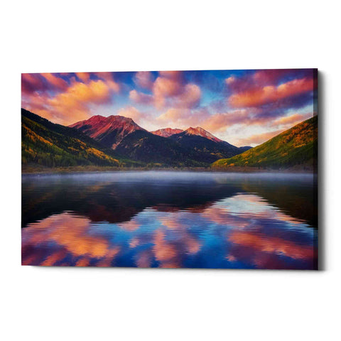 Image of 'Red Mountain Reflections' by Darren White, Canvas Wall Art