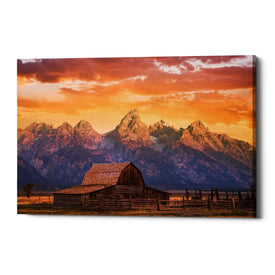 'Sunrise on the Ranch' by Darren White, Canvas Wall Art