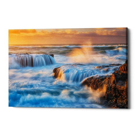 Image of 'Sunset Fury' by Darren White, Canvas Wall Art