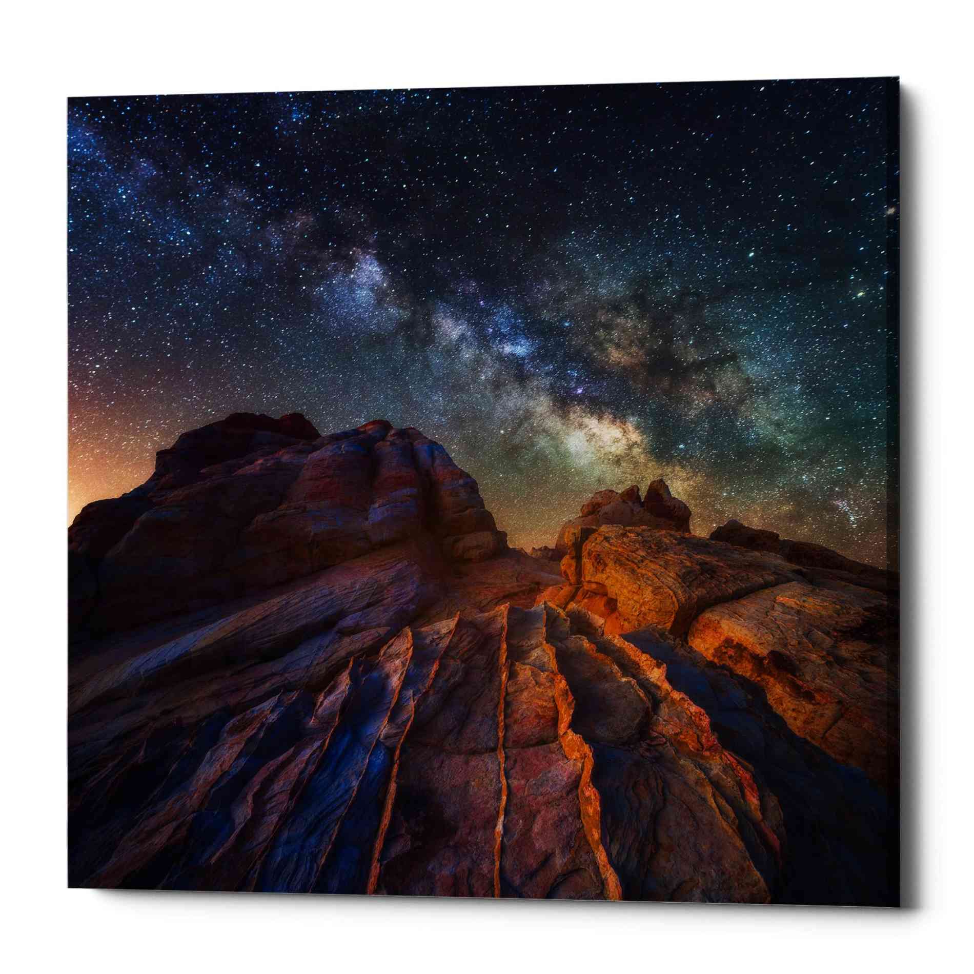 'The Martian Landscape' by Darren White, Canvas Wall Art