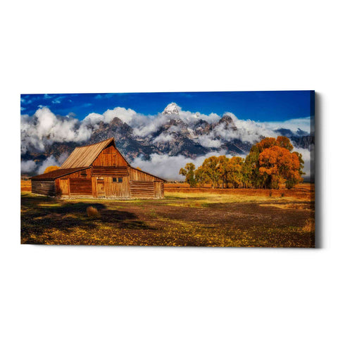 Image of 'Warm Morning Light in the Tetons' by Darren White, Canvas Wall Art
