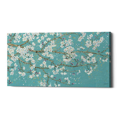 Image of 'April Breeze I TEAL' by James Wiens, Canvas Wall Art