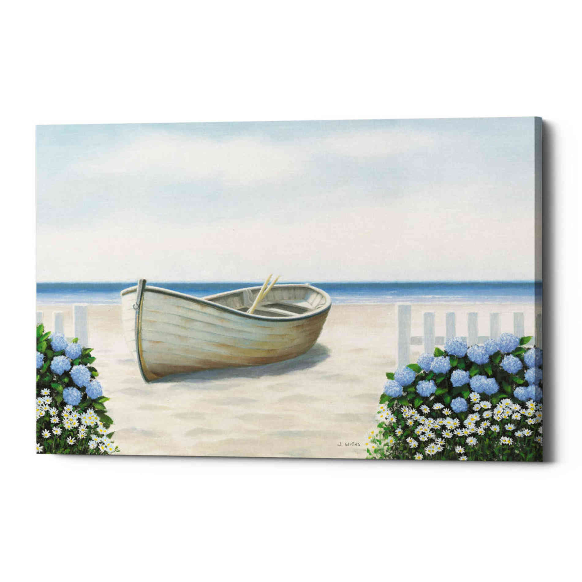 'Beach Days I' by James Wiens, Canvas Wall Art