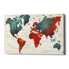 'Colorful World I' by James Wiens, Canvas Wall Art