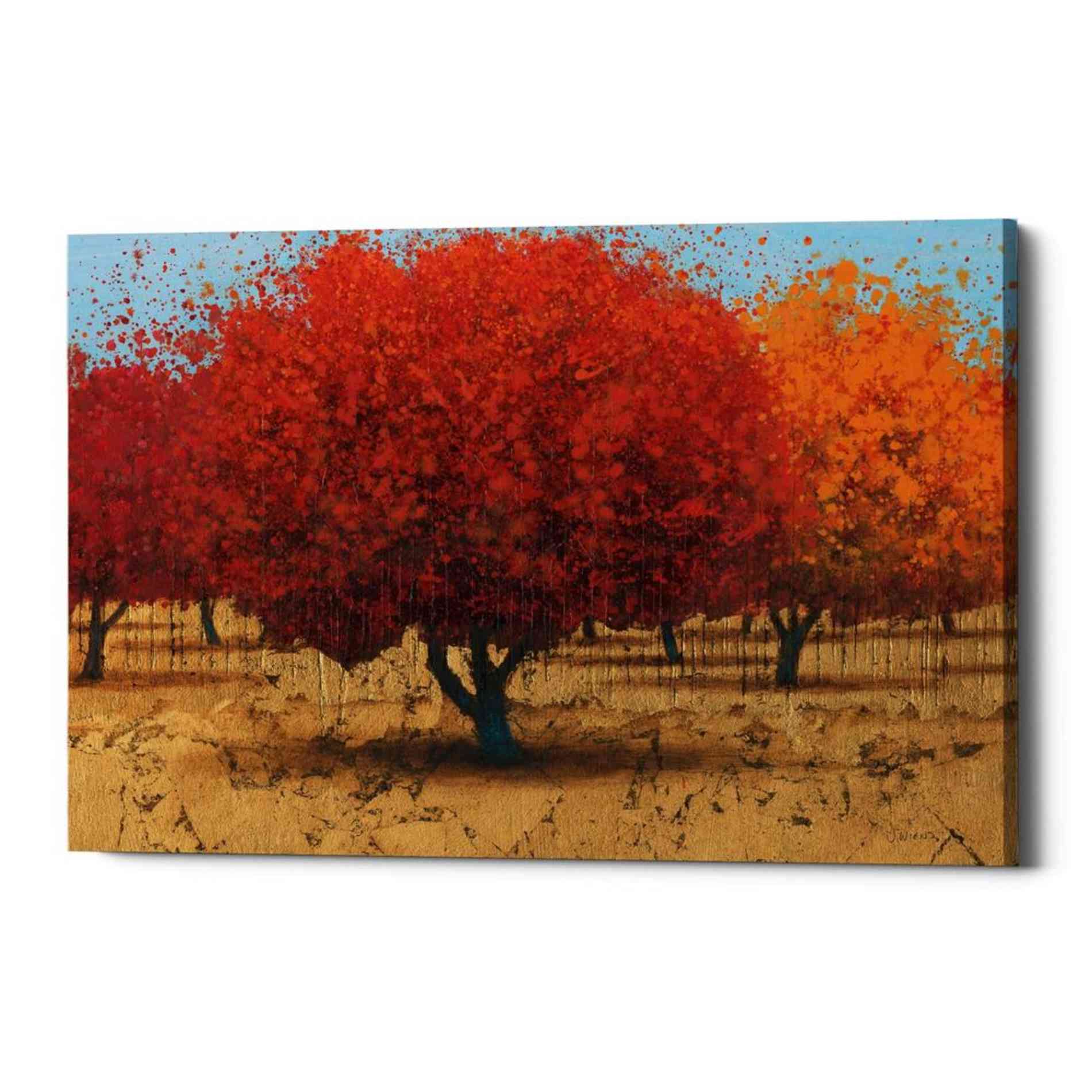 'Orange Trees II' by James Wiens, Canvas Wall Art