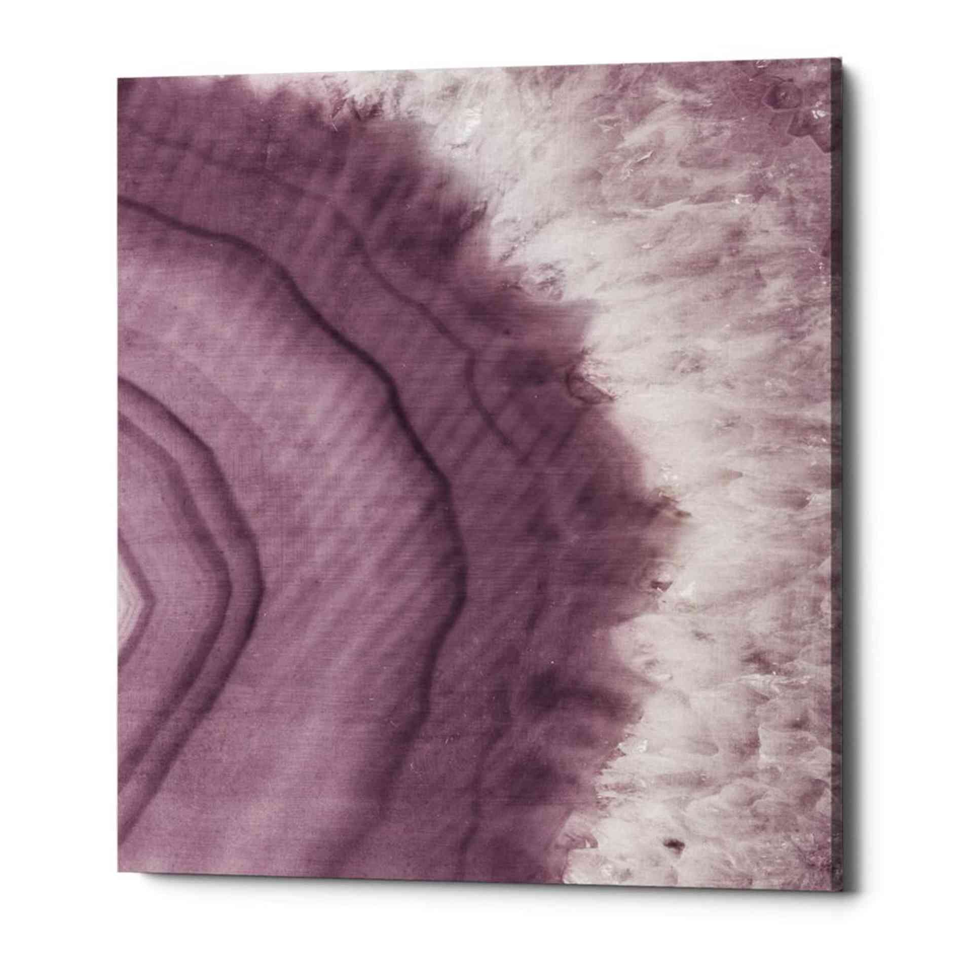 'Agate Geode II PLUM' by Wild Apple Portfolio, Canvas Wall Art