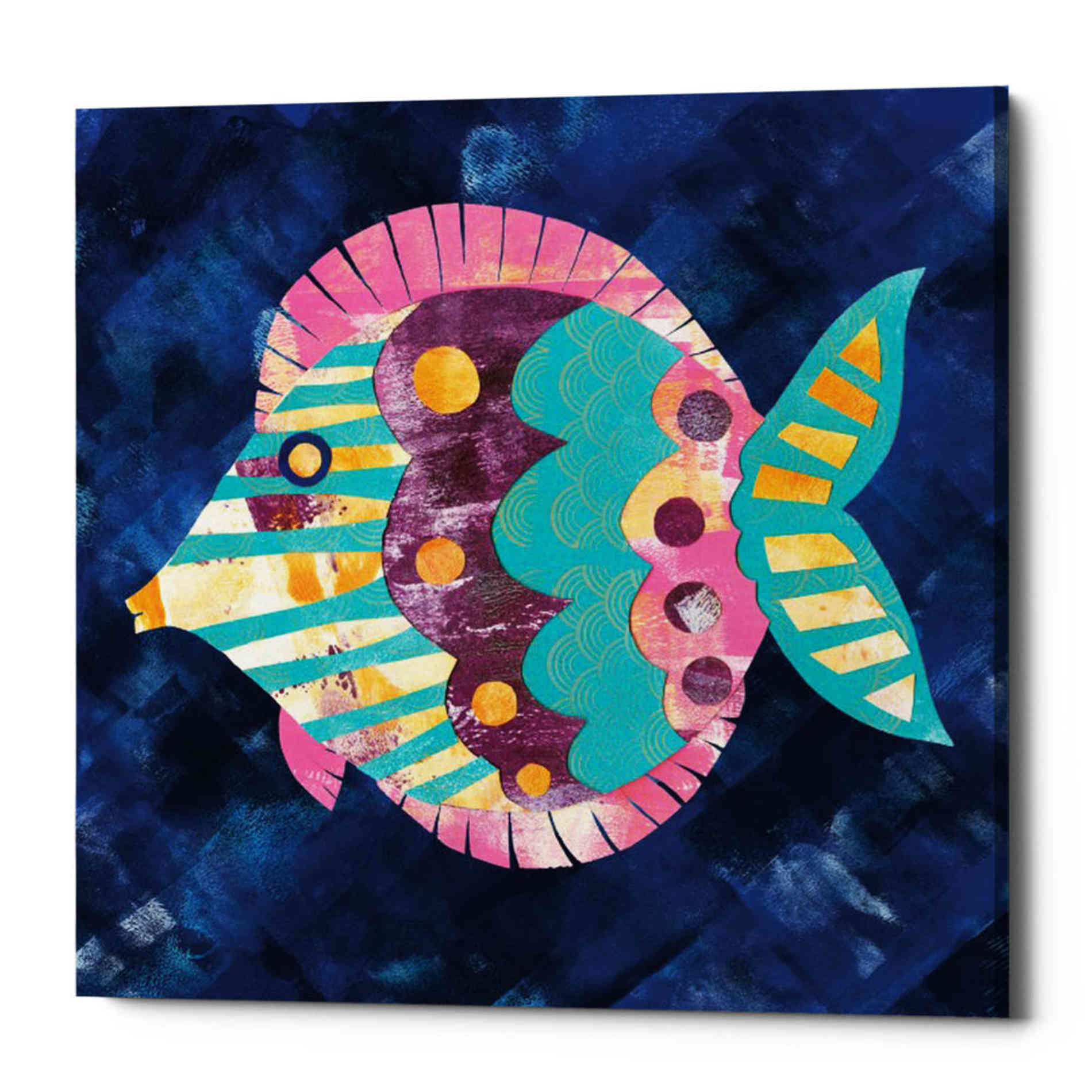 'Boho Reef IV' by Wild Apple Portfolio, Canvas Wall Art