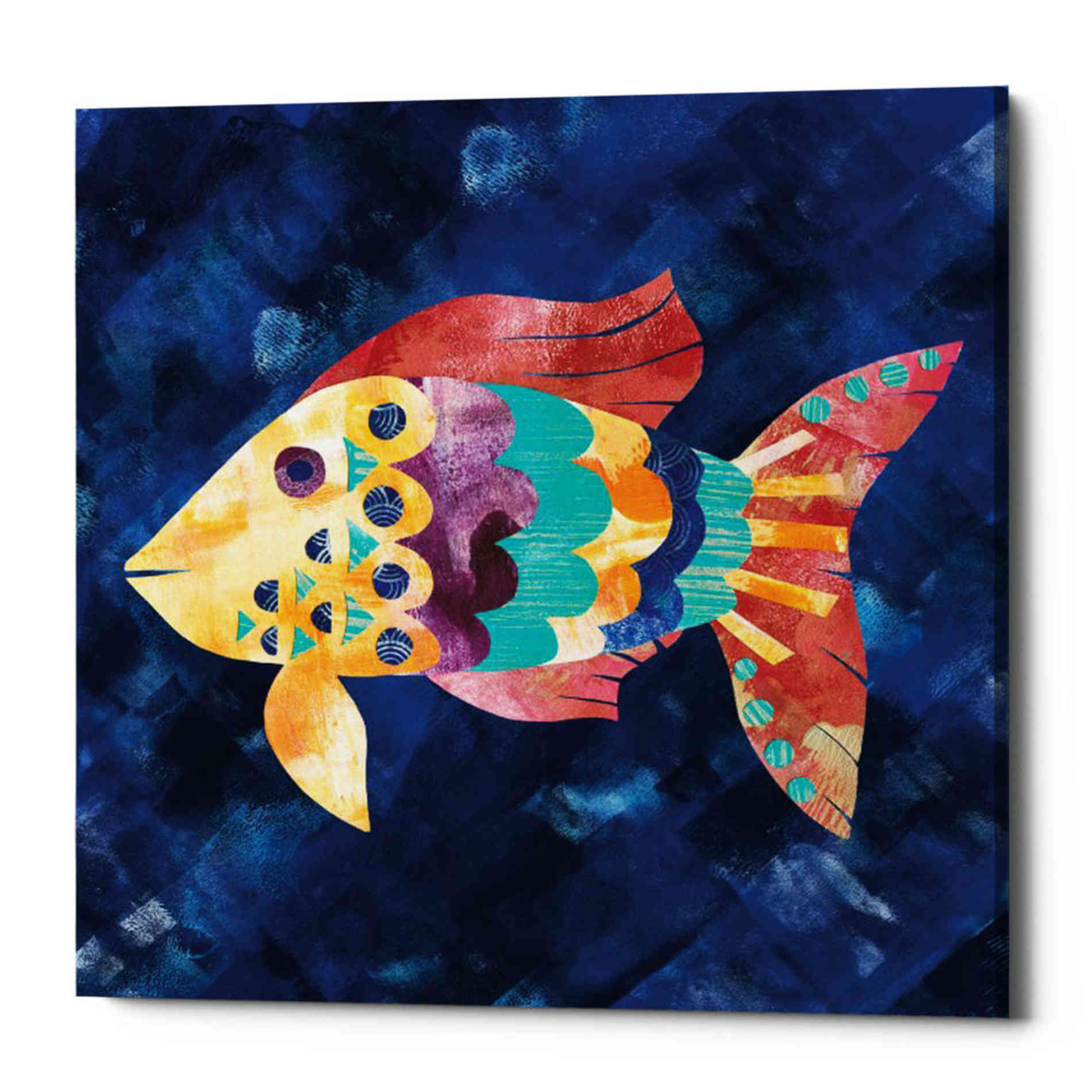'Boho Reef VI' by Wild Apple Portfolio, Canvas Wall Art
